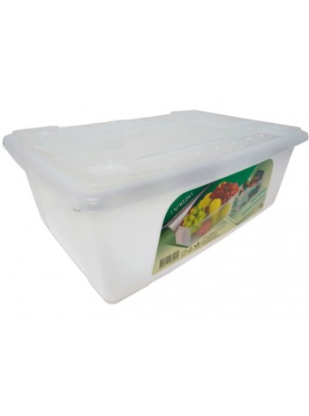 Пищевой контейнер пластиковый непрозрачный с крышкой 8л  тм "Г" 