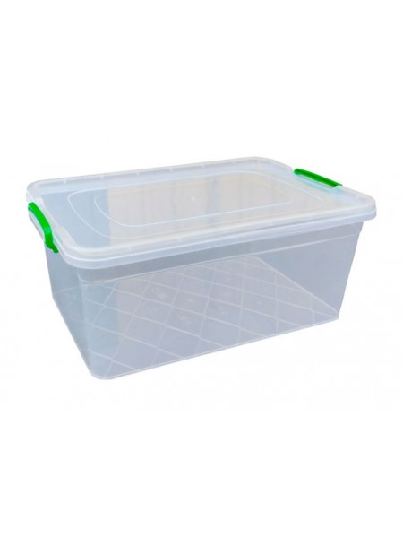 Пищевой контейнер пластиковый с защелками (судок) 20 л глубокий тм «Г»