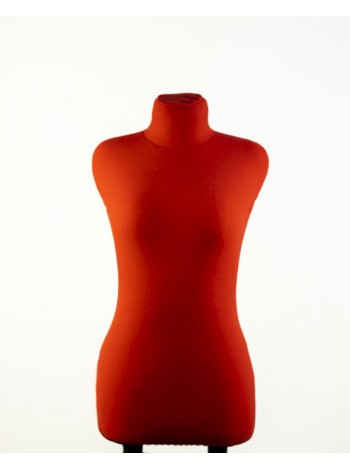 Манекен брючний кравецький червоний модель Любов 40 розмір