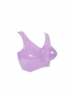 Манекен пластиковый объемный тонированный(фиолет)(0.1) для презентации белья «Бюст с лямками» GPPS2