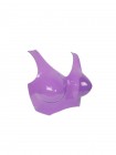 Манекен пластиковый объемный тонированный(фиолет)(0.25) для презентации белья «Бюст с лямками» GPPS2