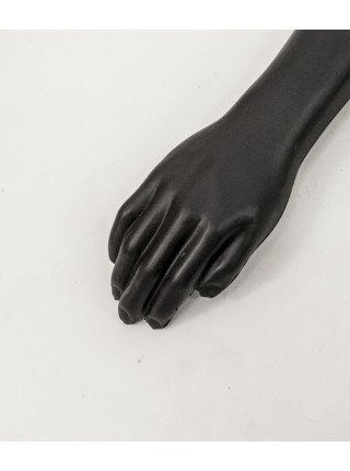 Манекен рука левая мужская черная до плеча 