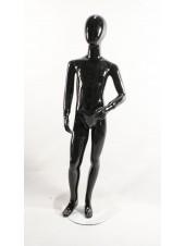 Детский черный глянцевый Аватар (H-16) 130 см