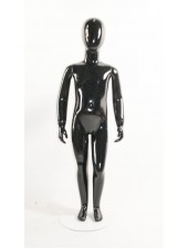 Детский черный глянцевый Аватар (H-12) 110 см