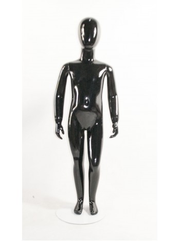 Детский черный глянцевый Аватар (H-12) 110 см.