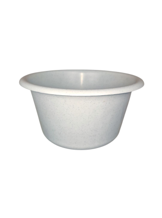 Опт 500шт Таз 5л білий мармур супер міцний К2 white marble