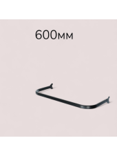 Дуга овал L600 s0,8 черная