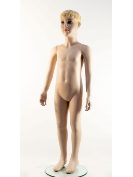 Манекен детский гипсовый реалистичный AL3 телесный мальчик