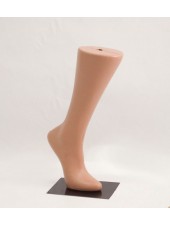 Манекен нога женская под носок с магнитом (для установки на металлическую подставку или полку)