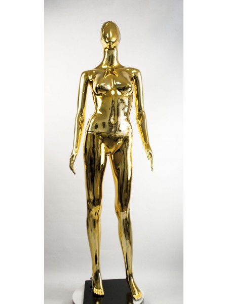 Манекен женский блестящий Сиваян Аватар-2 (золото)