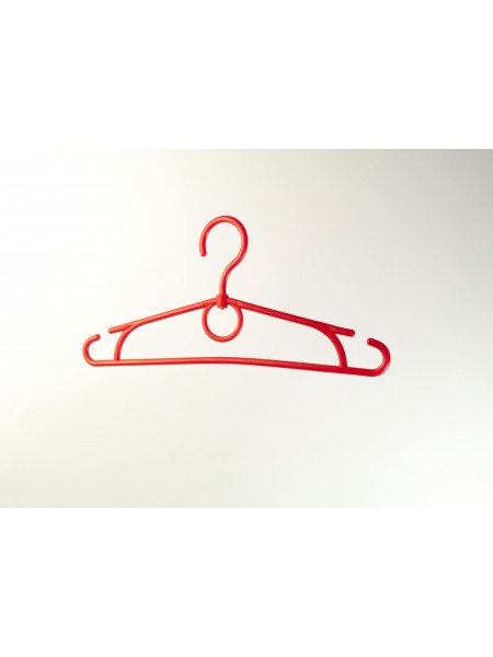 Плечики пластиковые для детской одежды 32 см красные