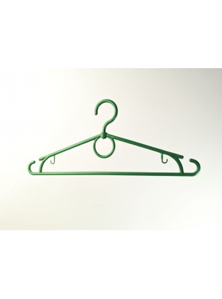 Плечики пластмассовые с поворотным крючком для легких вещей "Лето" зеленые 39 см