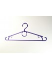 Плечики пластиковые гладкие для легкой одежды "Лето" фиолетовые 39 см
