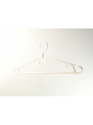 Плечики пластиковые с поворотным крючком для легкой одежды «Лето» белые 39 см