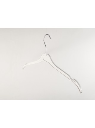 Плечики пластмассовые для трикотажной одежды и белья ВТ-2 35 см S2white(TO) (белые матовые)