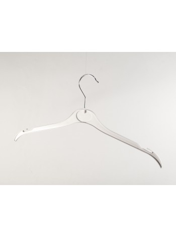 Плечики пластмассовые для трикотажной одежды и белья ВТ-2 41 см S2white(TO) (белые матовые)