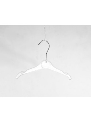Плечики пластиковые для трикотажной одежды и белья детские ВТ-2 26 см P1 (полупрозрачные)