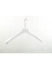Вешалка пластиковая для верхней одежды мужская ВОП 45/5 GPPS2 Белая 45 см