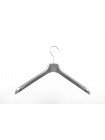 Плечики для верхней одежды пластмассовые широкие ВОП 40/5 металлик 40 см.