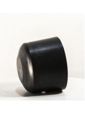 Подставка-горшок (колпак) пластиковая черная для шапок диаметр 17 см