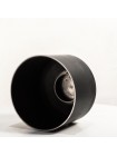Горшок-стакан пластиковый объемный полый для демонстрации шапок диаметр 17 см