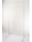 Торговая сетка 1800х500 с покраской в белый цвет (рамка 15мм) без ножек