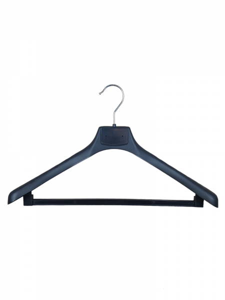 Набор 5шт плечики  широкие пластиковые для мужской верхней одежды широкие ВОП Премиум 46/55 с перекладиной