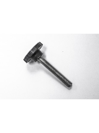 Болт-закрутка с пластиковой ручкой D39 М12-L20 глянец (P2black)
